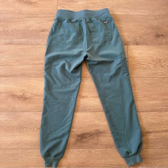 Figs Zamora Jogger Turquoise Pants Scrub XS - Picture 4 of 11
